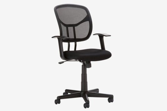 AmazonBasic Mid-Back Mesh Chair.